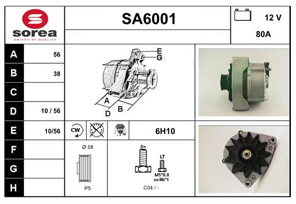 SA6001