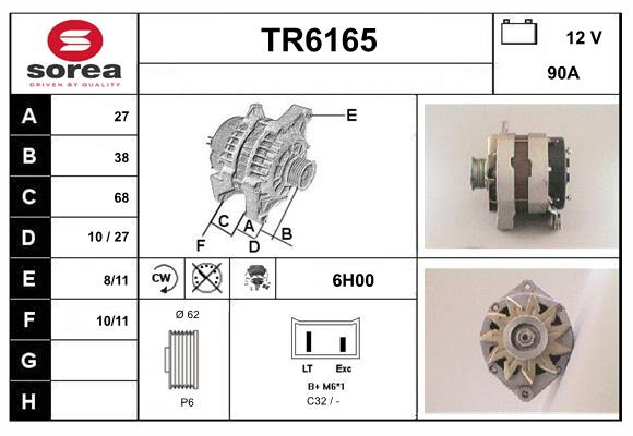 TR6165