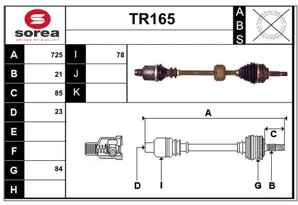 TR165