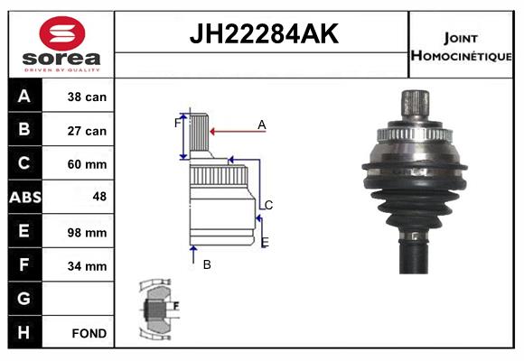 JH22284AK