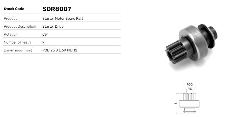 SDR8007