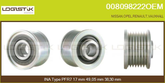 008098222OEM