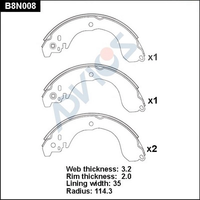 B8N008