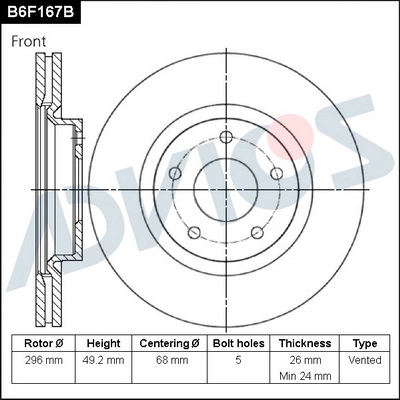 B6F167B