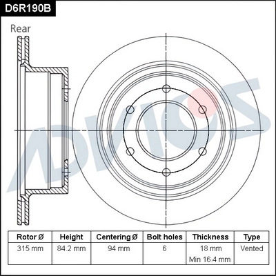 D6R190B