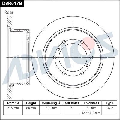 D6R517B