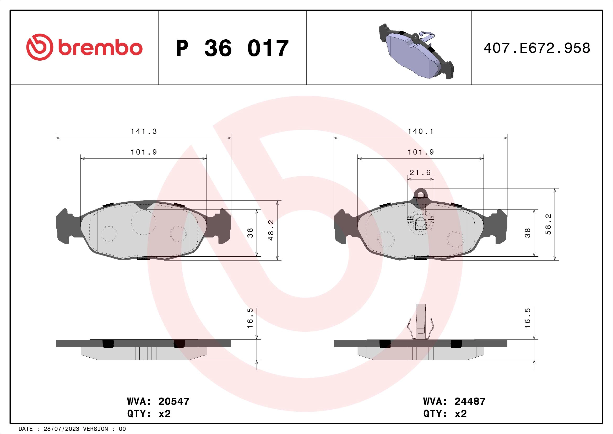 P 36 017