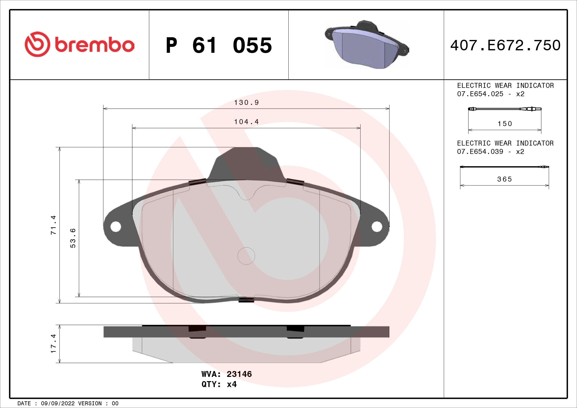 P 61 055