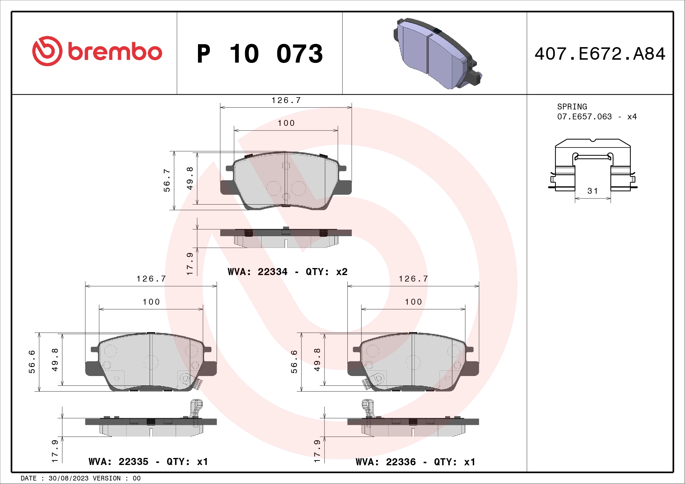 P 10 073