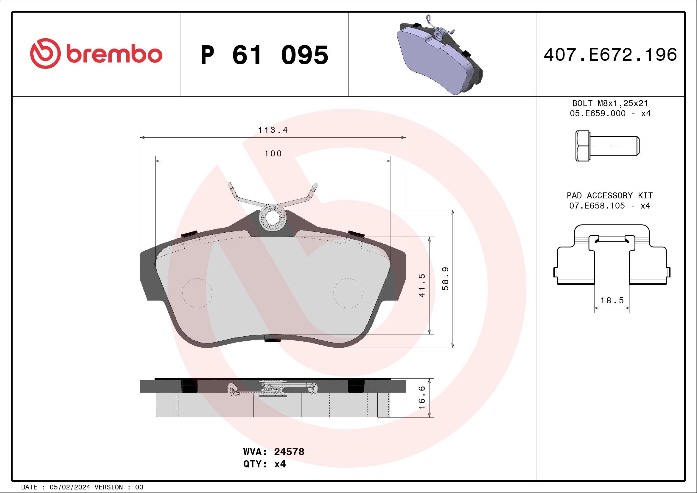 P 61 095
