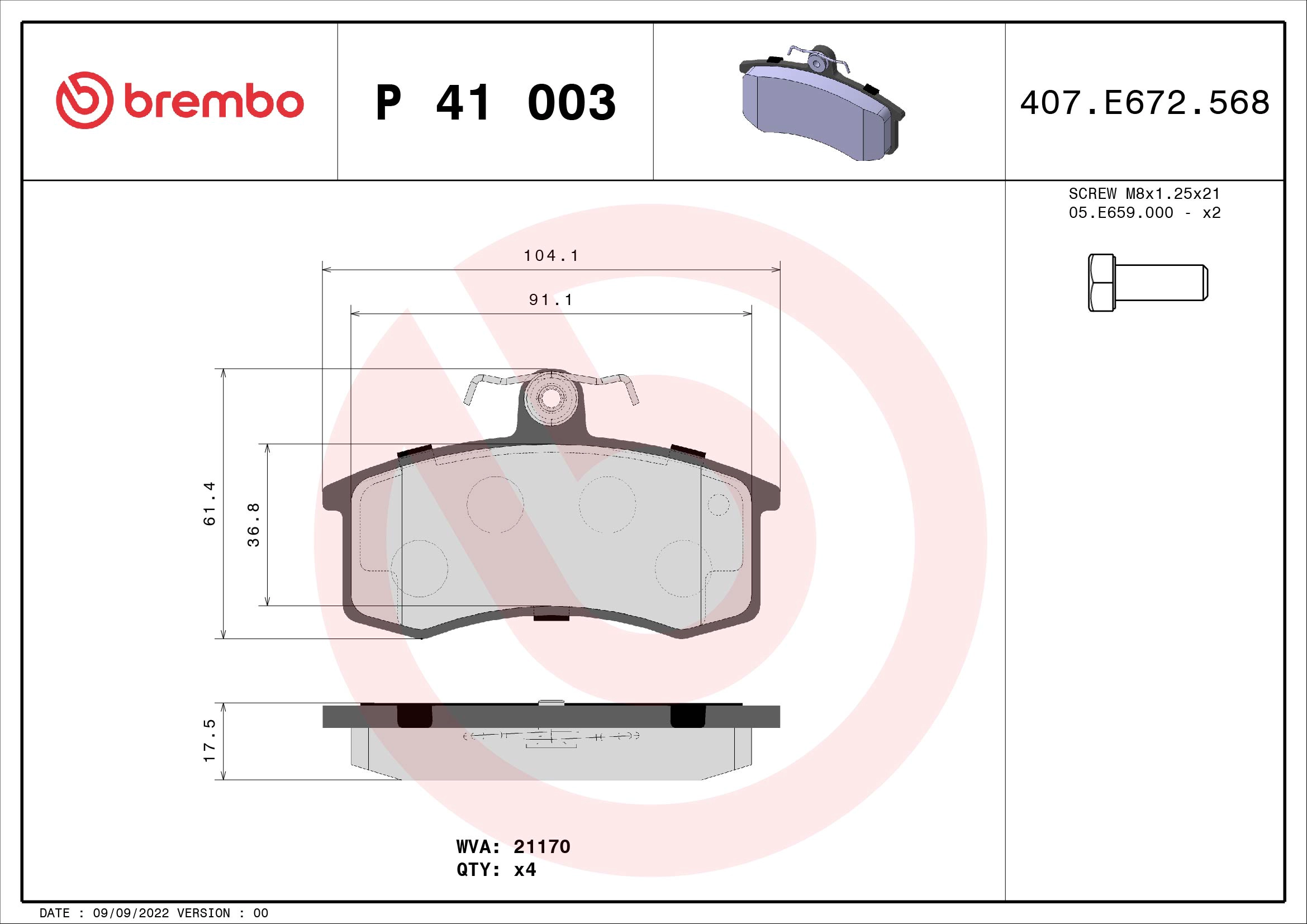 P 41 003