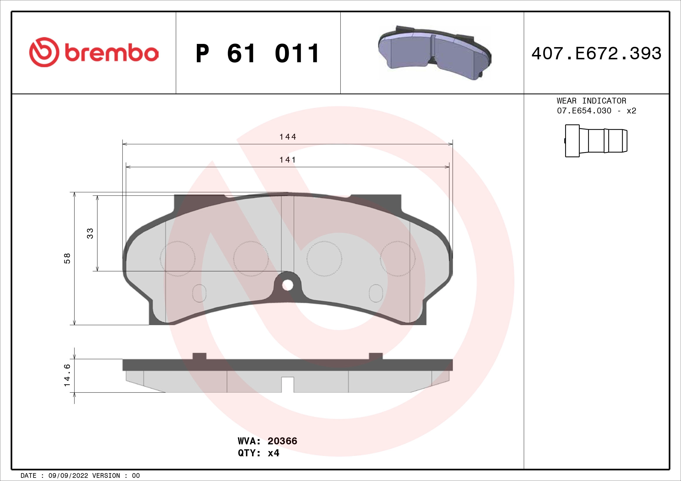 P 61 011