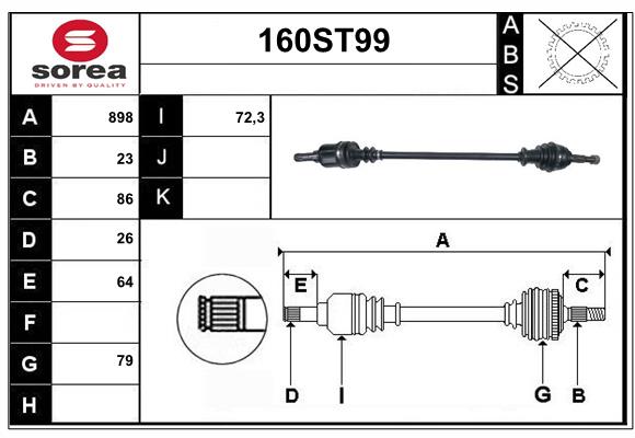160ST99