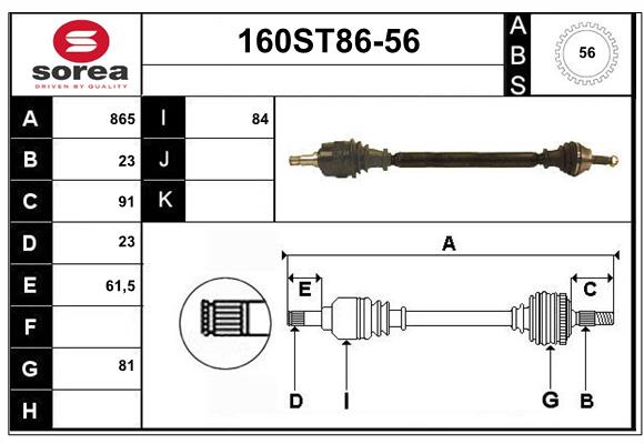 160ST86-56